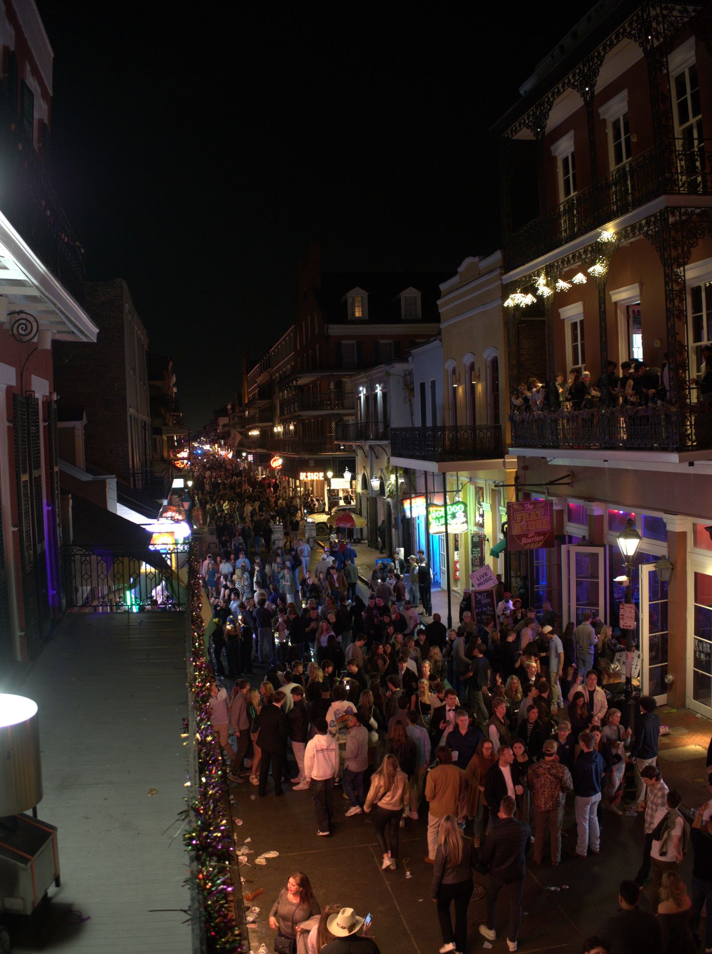 Bourbon Street Alcool fun amis soirée bars
