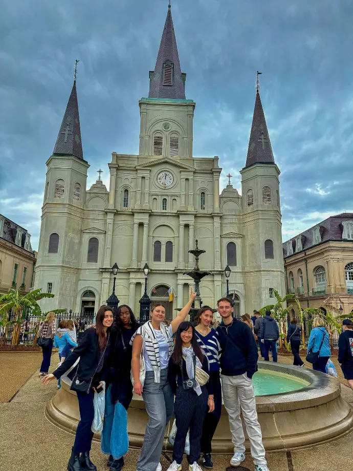 Jackson Square Cathédral saint louis amis