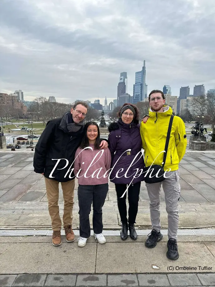 famille vacance philladelphie Noel rocky