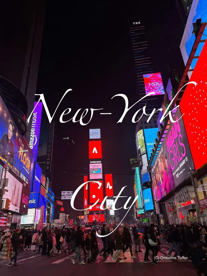 New york time square janvier