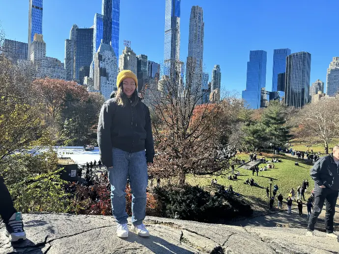 central park hiver film noel