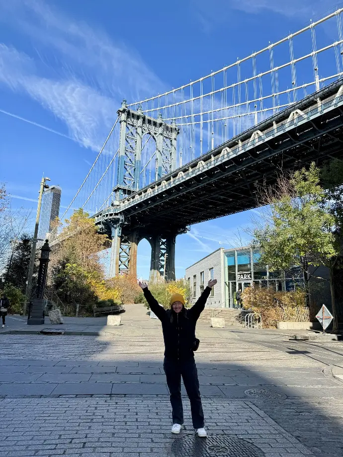 pont Manhattan USA NYC hiver