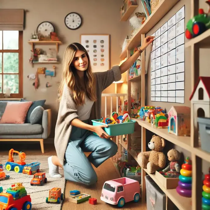 rangements jouets enfants