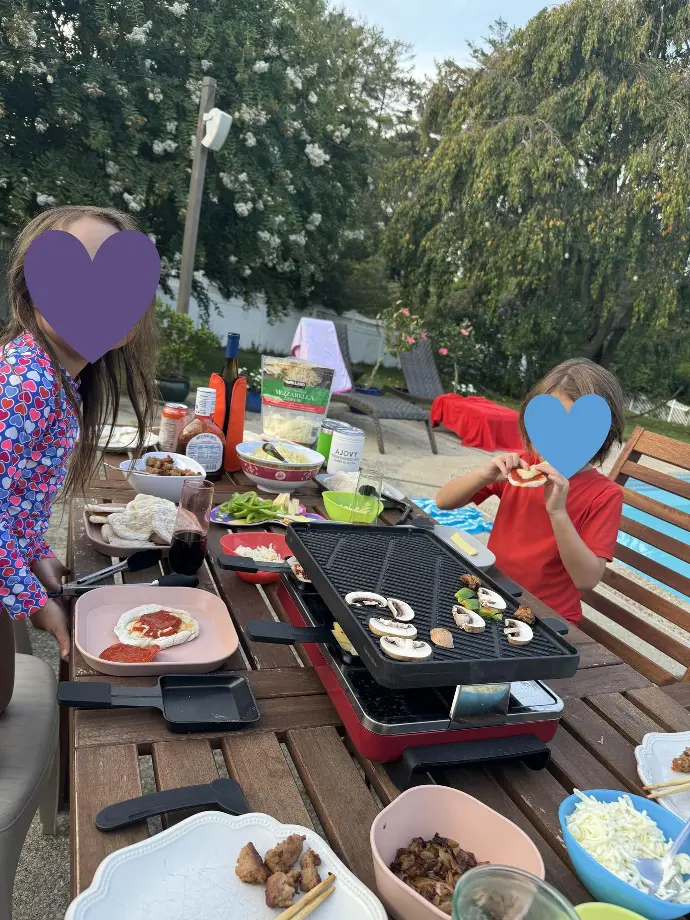 raclette pizza été